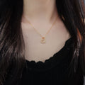 Heart Shape Necklace For Women In 925 Sterling Silver With Zircon Inlay And Cable Chain
