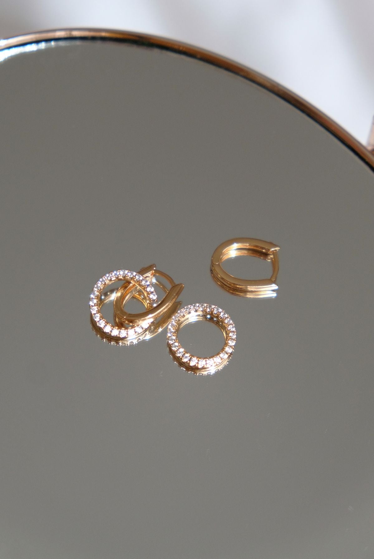 Sienna Crystal Earrings - Belvite Jewels